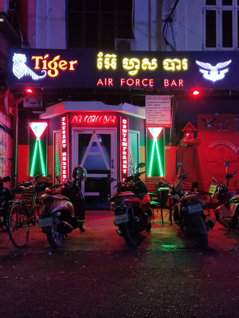 Airforce Hostess Bar front