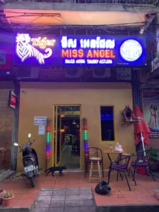 miss angel hostess bar front